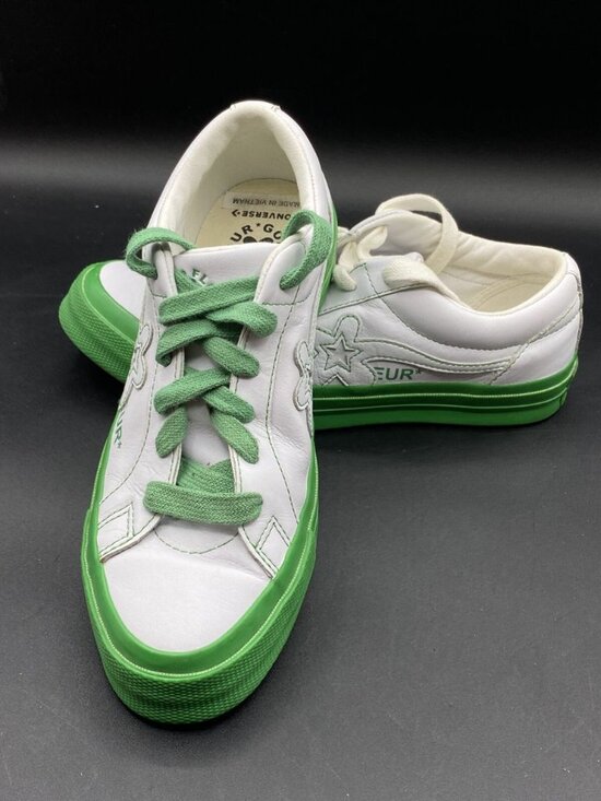Converse Other - Converse Golf Le Fleur x One Star Ox Kelly Green Men’s 6.5 Women 8.5
